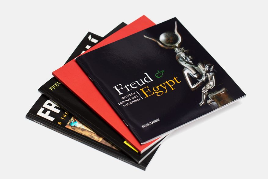 Exhibition catalogues | graphic design | © The Freud Museum London