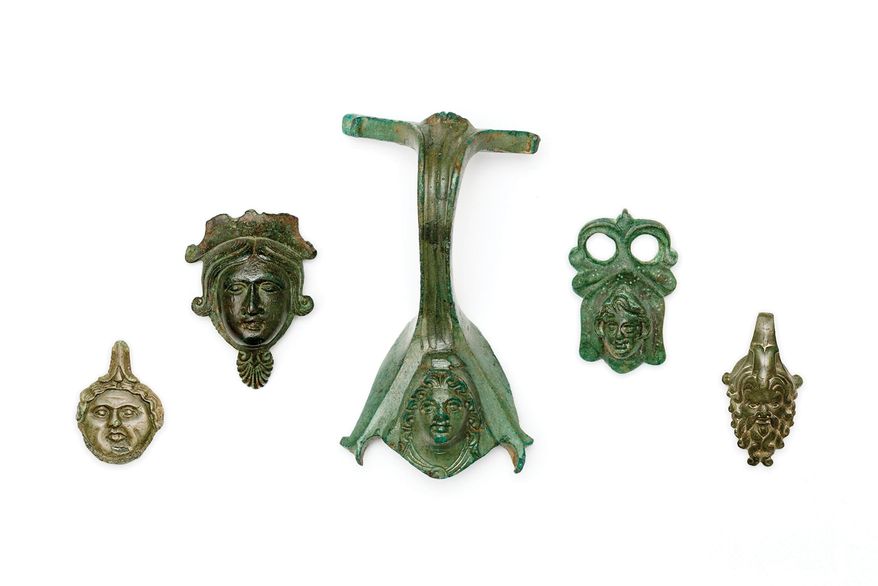 A selection of Roman bronzes from Sigmund Freud's collection | collection photography | © Freud Museum London